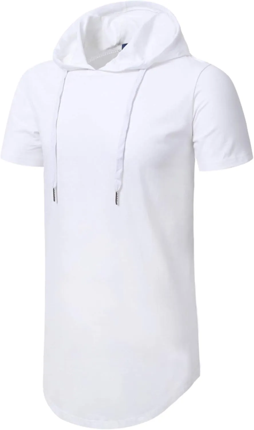 Aiyino Men's S-5X Short Sleeve Fashion Athletic Hoodies Sport Sweatshirt Hip Hop Pullover