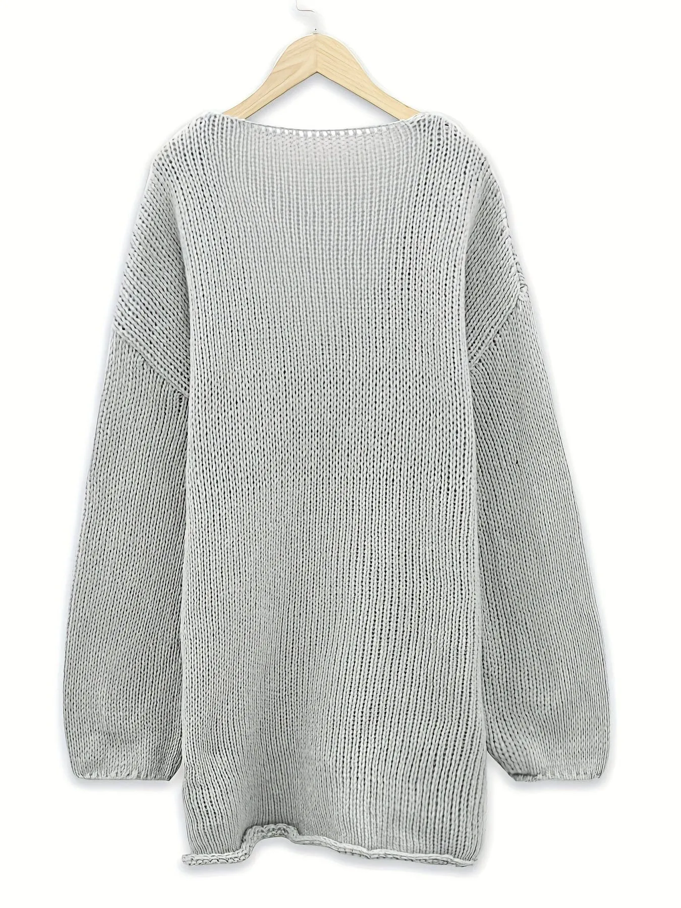 Casual Knit Sweater for Everyday Wear