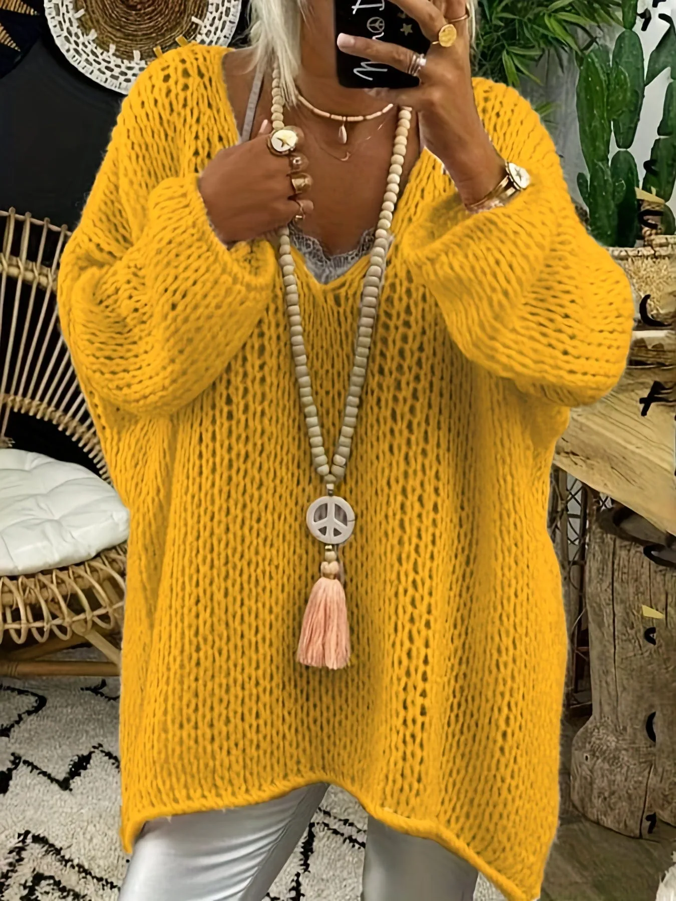 Casual Knit Sweater for Everyday Wear