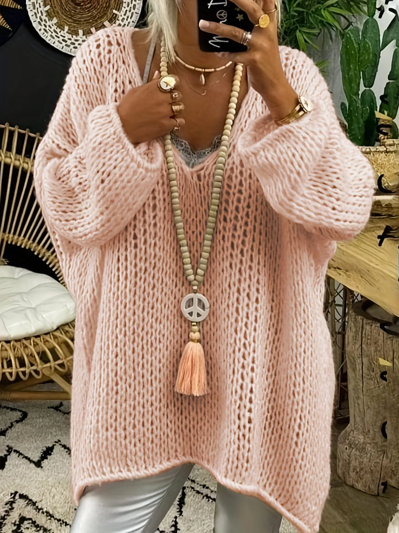 Casual Knit Sweater for Everyday Wear