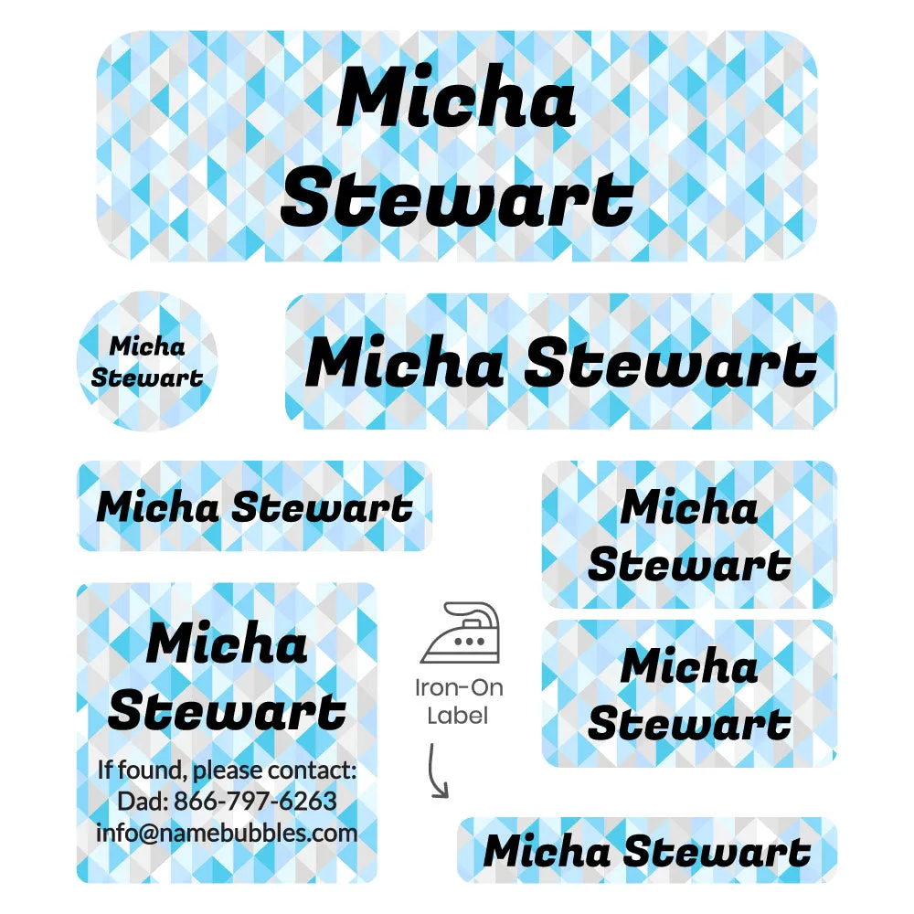Crystal Prism Sleepaway Camp Labels Pack
