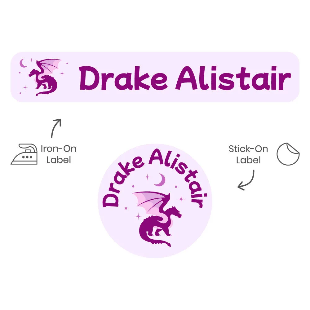 Dragon Camp Clothing Labels Pack