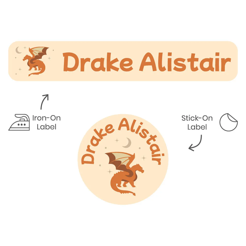 Dragon Camp Clothing Labels Pack