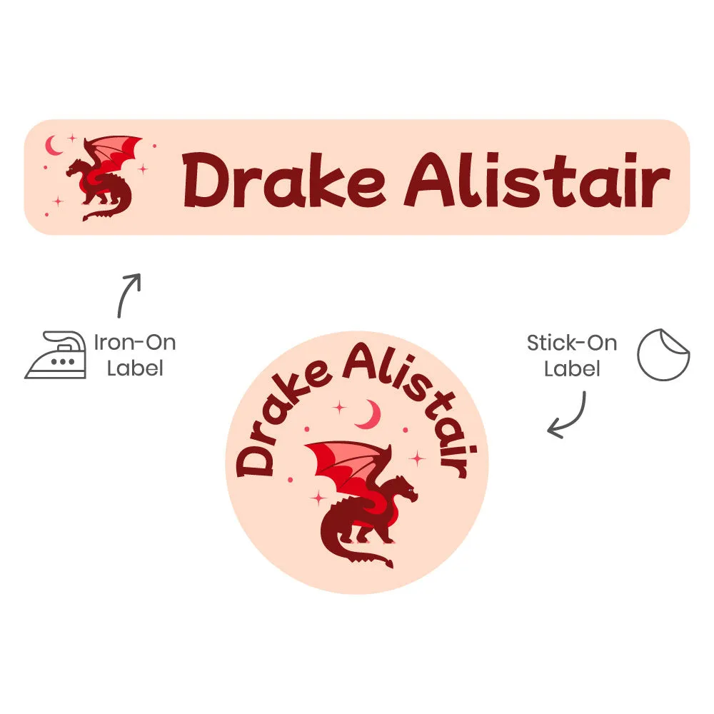 Dragon Camp Clothing Labels Pack