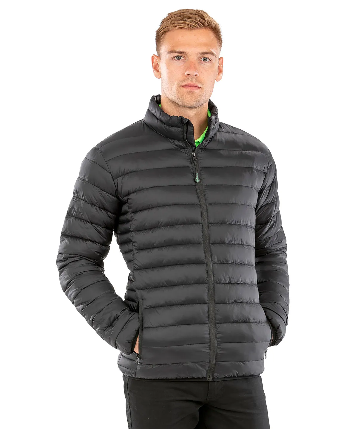 Frost Grey - Recycled padded jacket