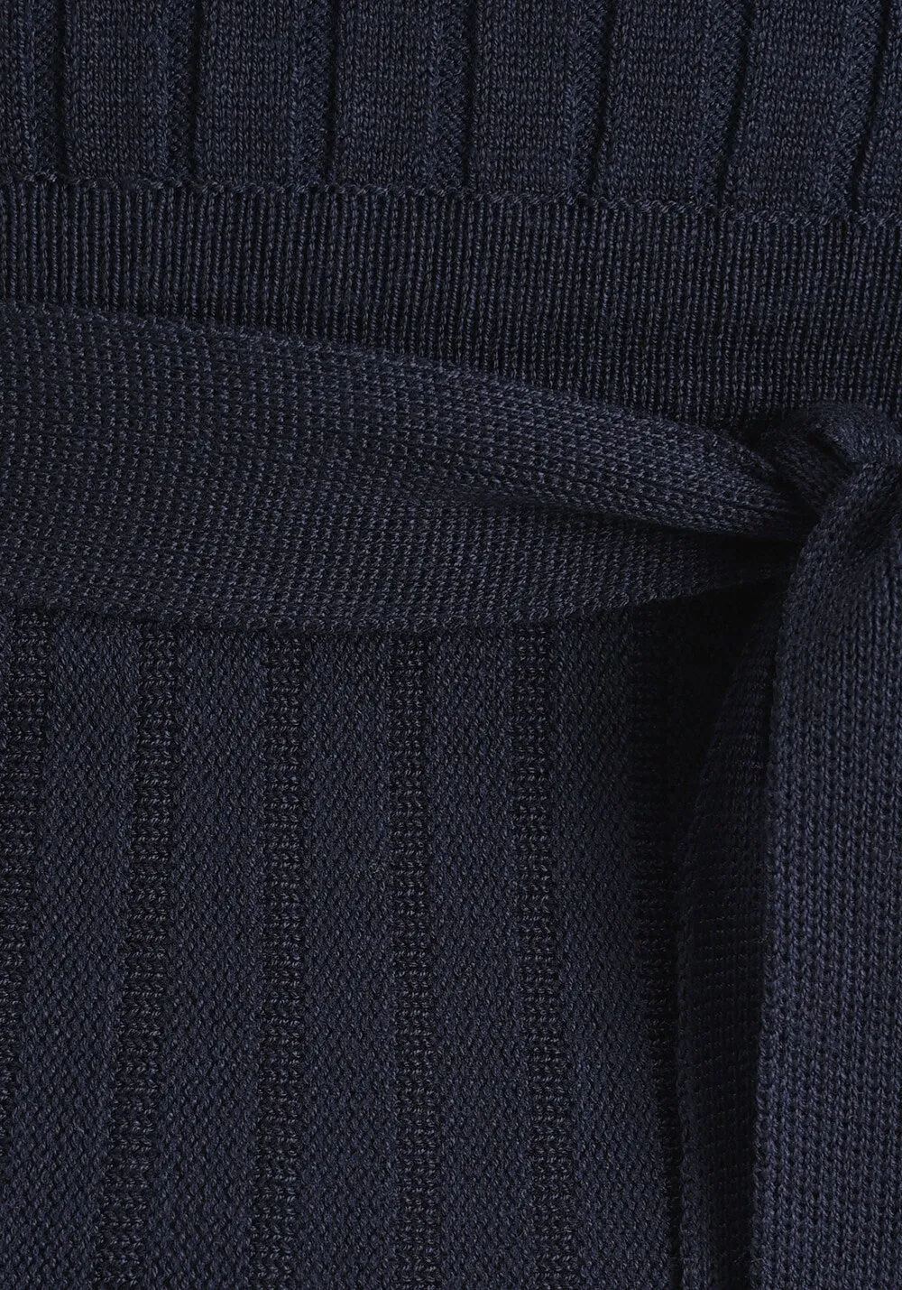 Knitted dress Delmao, dark blue