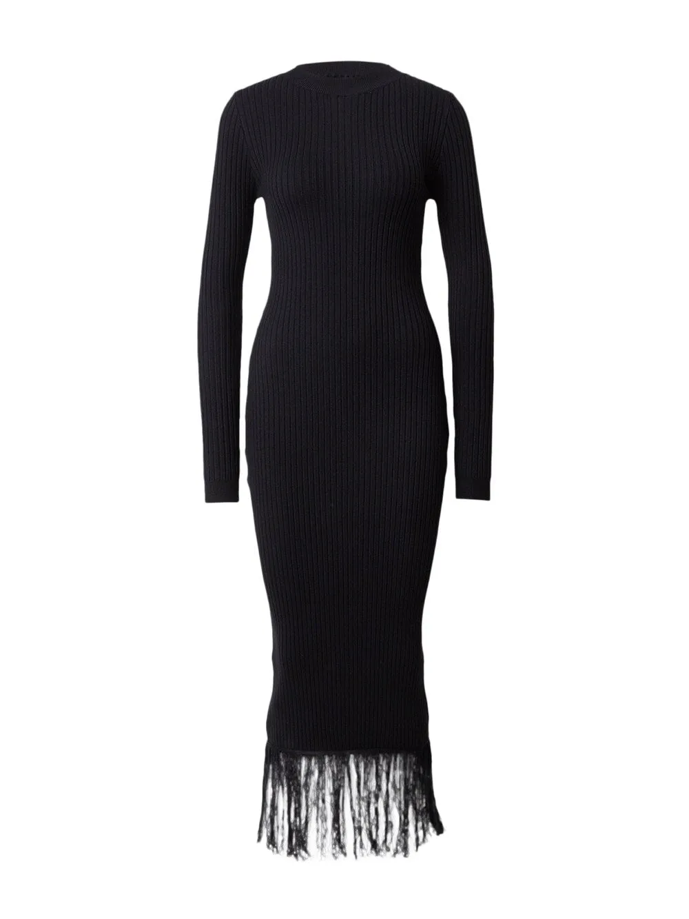 Knitted dress Nasty Gal, black
