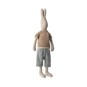 Maileg rabbit size 3, classic - knitted shirt and pants
