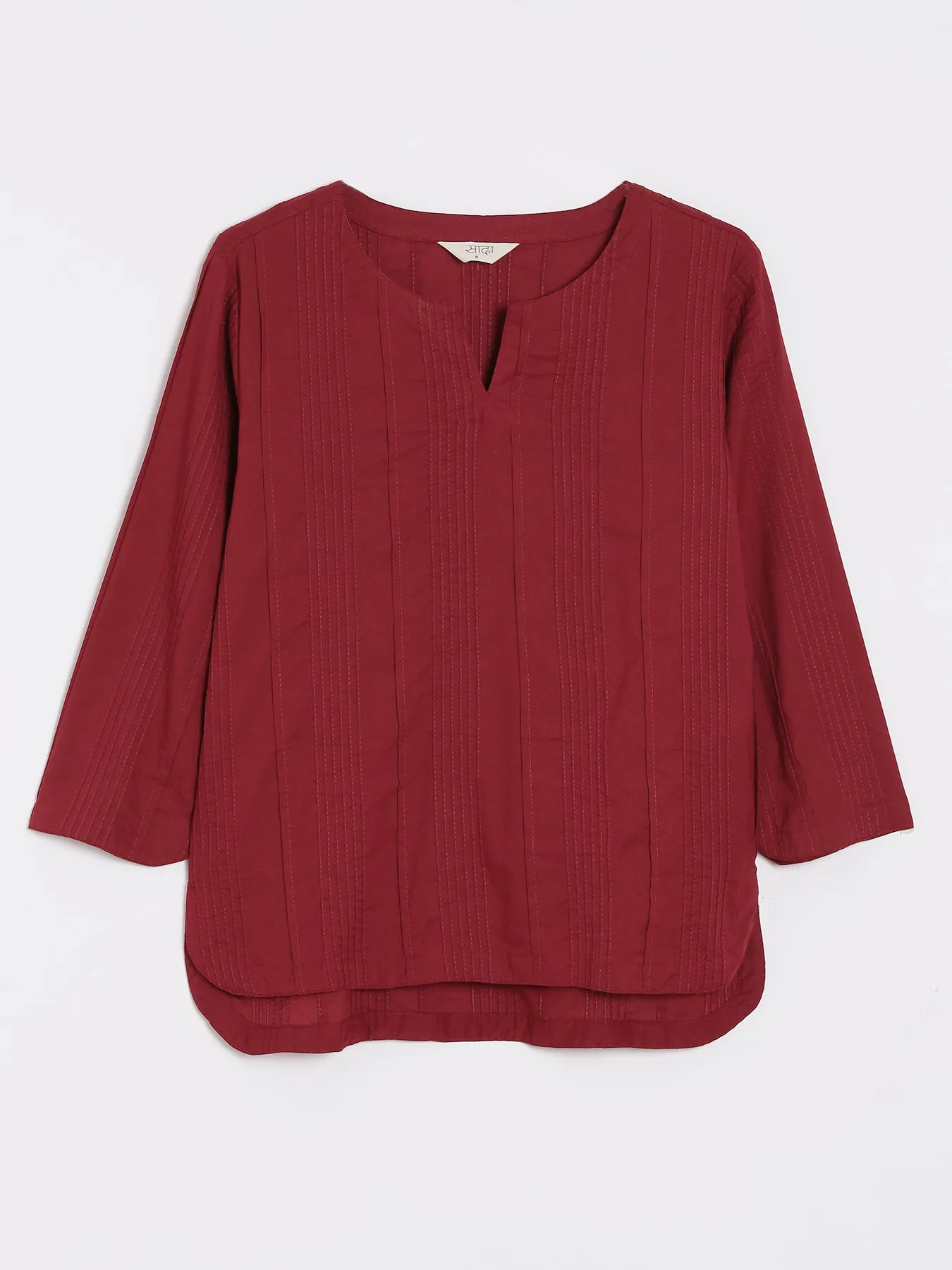 Raspberry Everyday Cotton Top