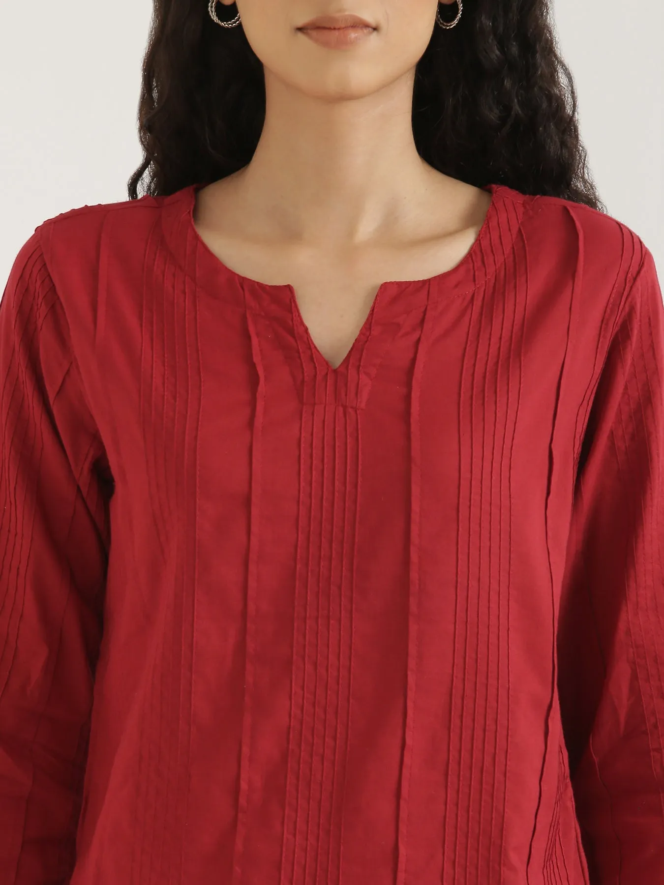 Raspberry Everyday Cotton Top