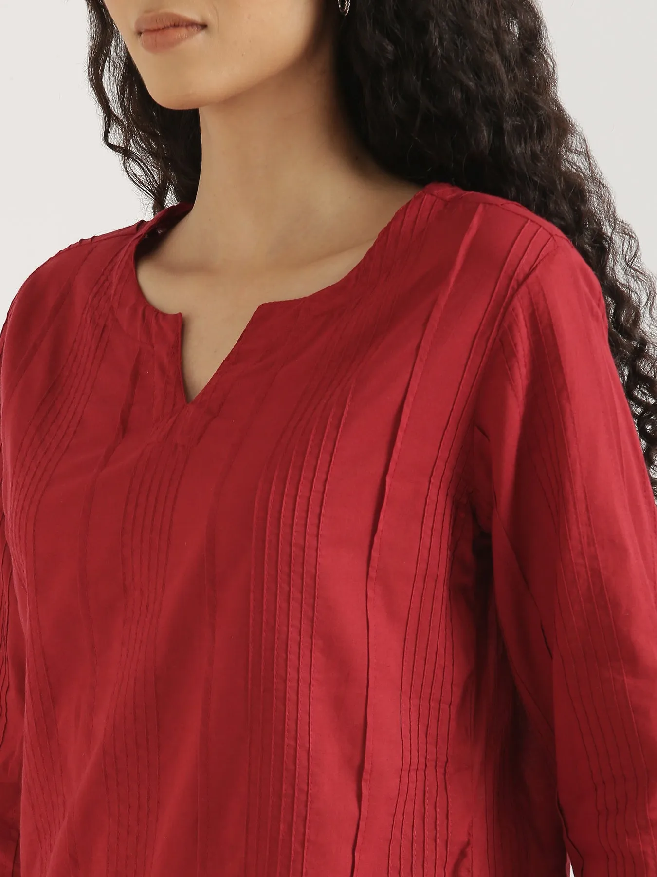 Raspberry Everyday Cotton Top
