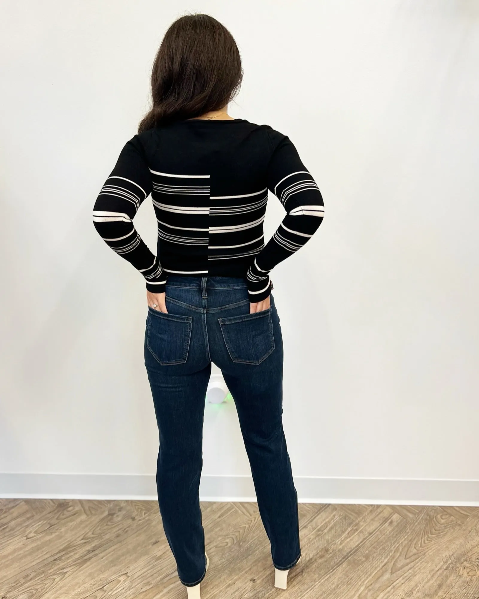 Raya Fitted Long Sleeve Knit