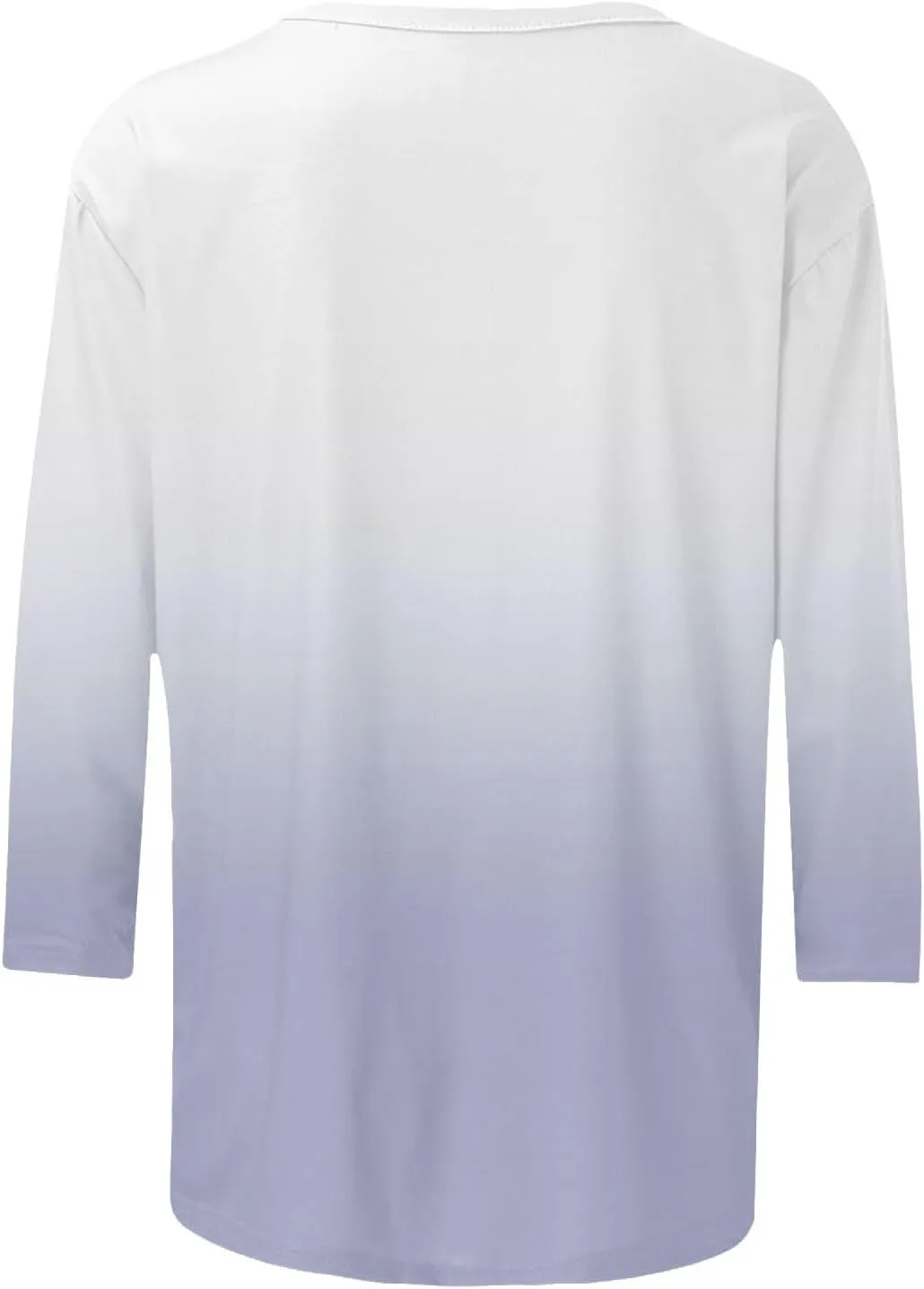 T Shirts for Women Summer Fall 3/4 Sleeve Boat Neck Loose Fit Long Tops T Shirt Women 2025 KQ