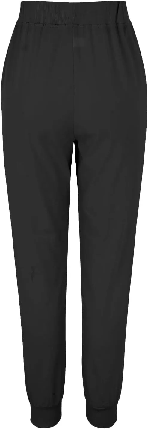 Women's Casual Lantern Tapered Harem Pants Drawstring Loose Linen Pants Women Summer Trousers Baggy Slacks with Pockets
